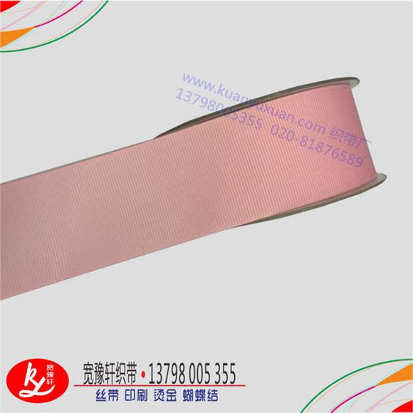 粉紅色螺紋織帶